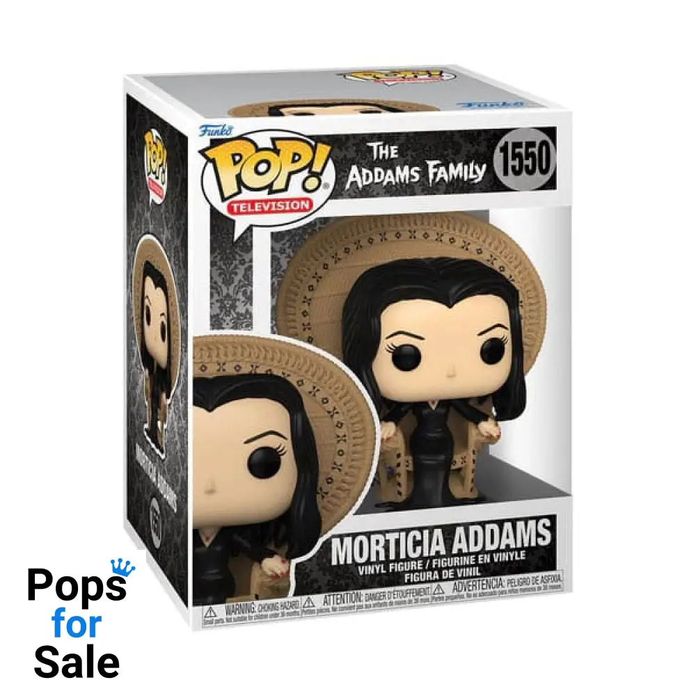 #1550 Morticia Addams in Chair - Deluxe The Addams Family Funko POP Preorder - PopsforSale.co.uk