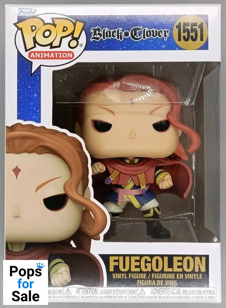 1551 Fuegoleon - Black Clover Funko POP - Brand New