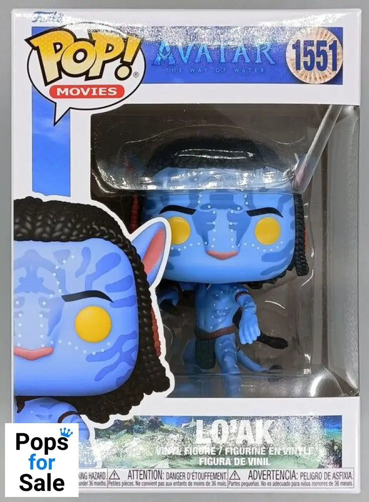 1551 Lo'ak - Avatar the Way of Water - New Funko POP in Protector