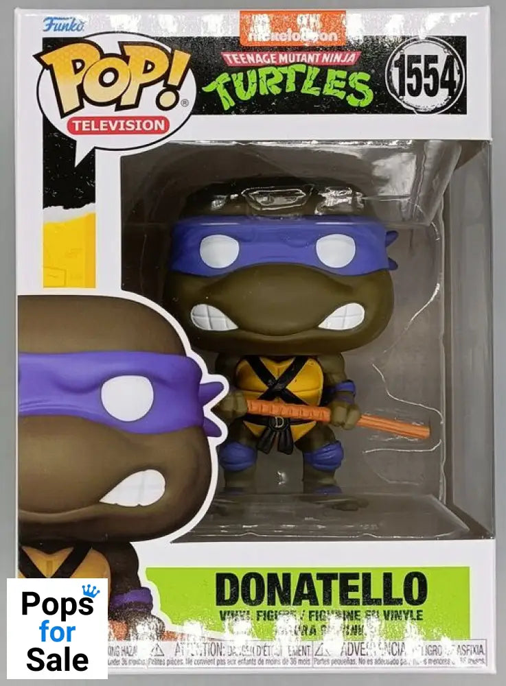 1554 Donatello - Teenage Mutant Ninja Turtles Funko POP - Brand New