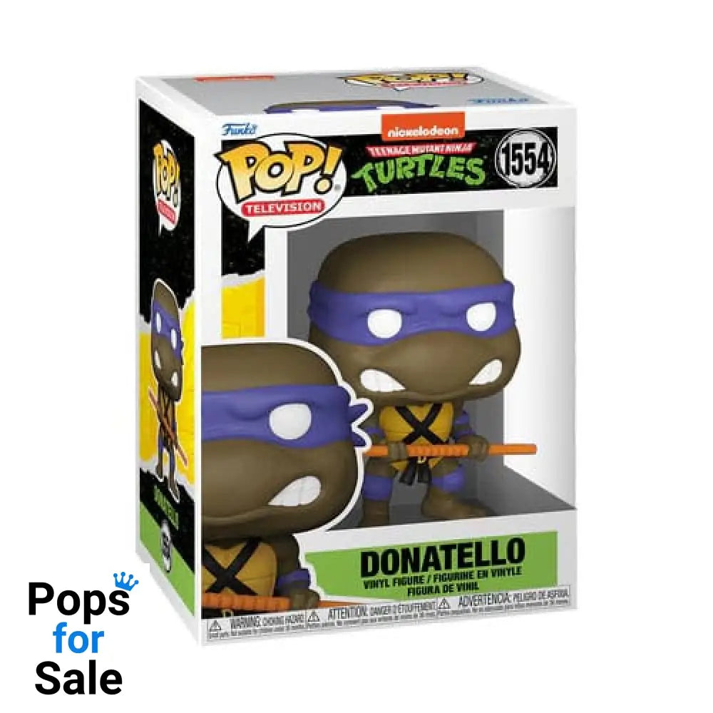 #1554 Donatello - Teenage Mutant Ninja Turtles Funko POP Preorder - PopsforSale.co.uk