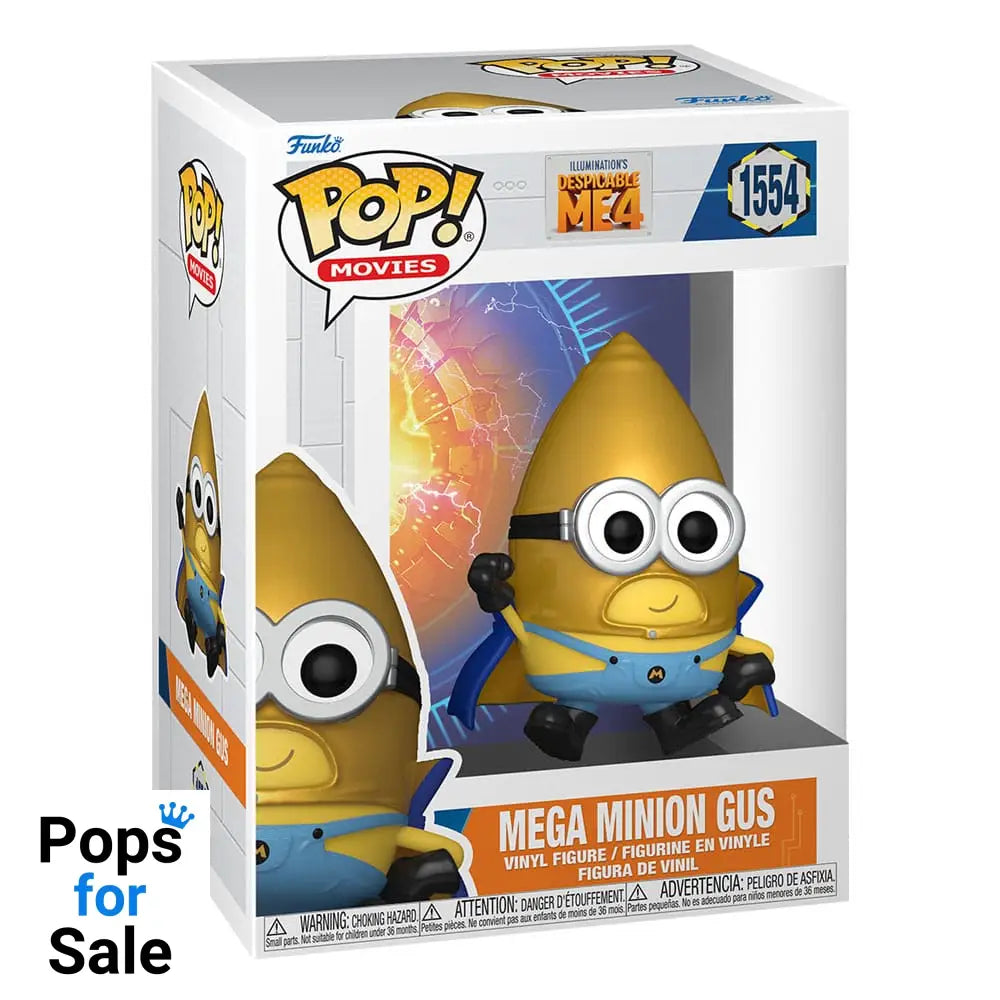 #1554 Mega Minion Gus - Despicable Me 4 Funko POP Preorder - PopsforSale.co.uk