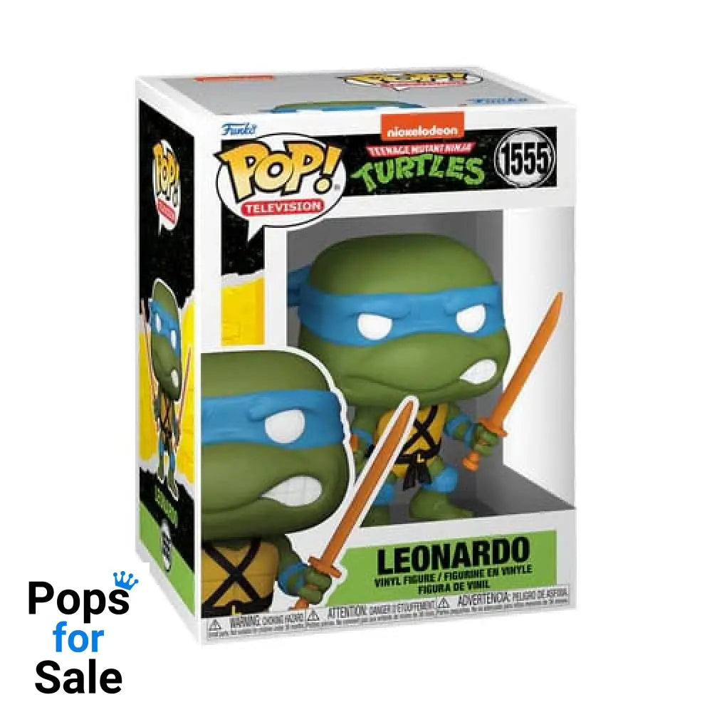 #1555 Leonardo - Teenage Mutant Ninja Turtles Funko POP Preorder - PopsforSale.co.uk