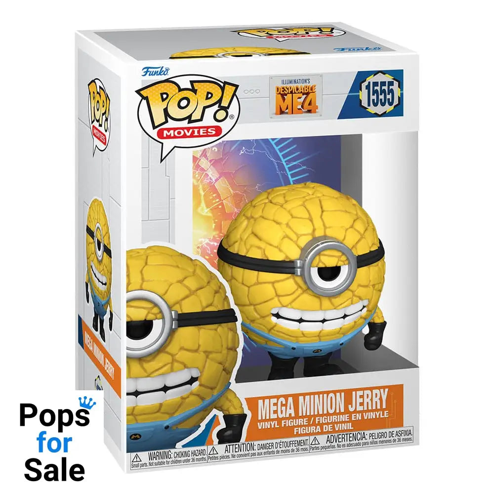 #1555 Mega Minion Jerry - Despicable Me 4 Funko POP Preorder - PopsforSale.co.uk