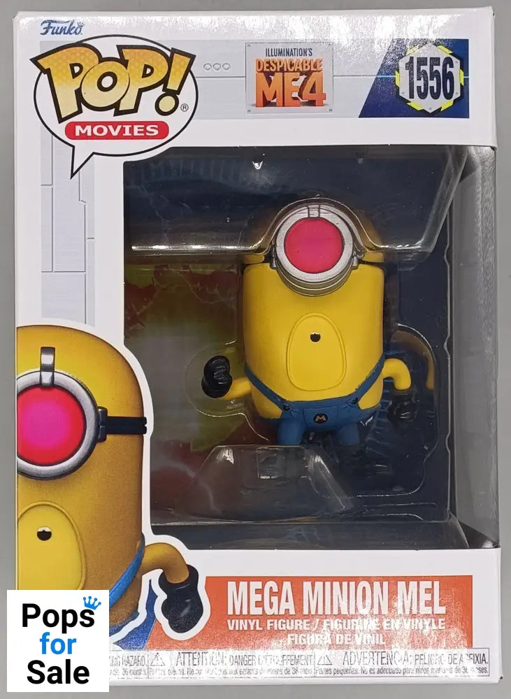 1556 Mega Minion Mel - Despicable Me 4 Funko POP - Brand New