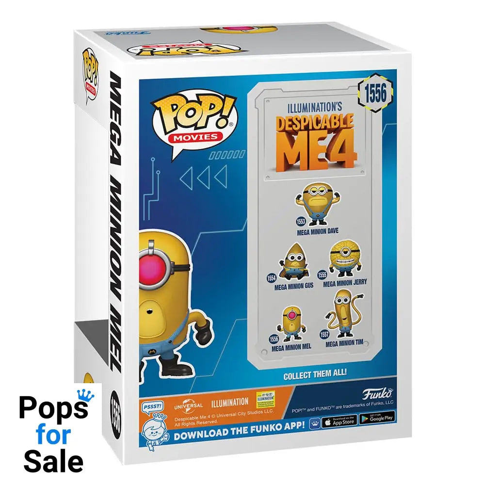 #1556 Mega Minion Mel - Despicable Me 4 Funko POP Preorder - PopsforSale.co.uk