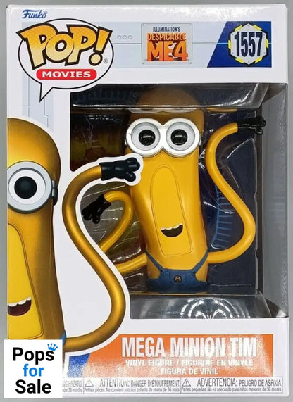 1557 Mega Minion Tim - Despicable Me 4 Funko POP New