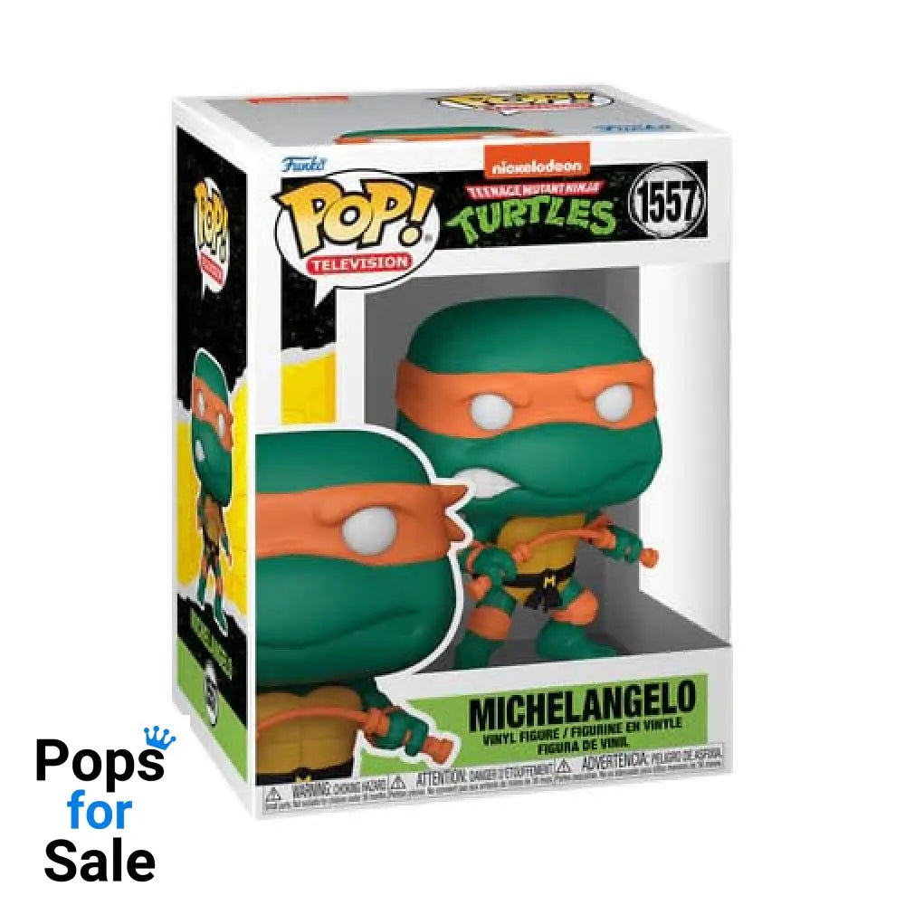 #1557 Michelangelo - Teenage Mutant Ninja Turtles Funko POP Preorder - PopsforSale.co.uk