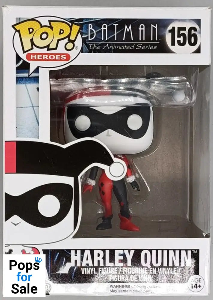 156 Harley Quinn - DC - Batman Animated Series - Box Damaged Funko POP