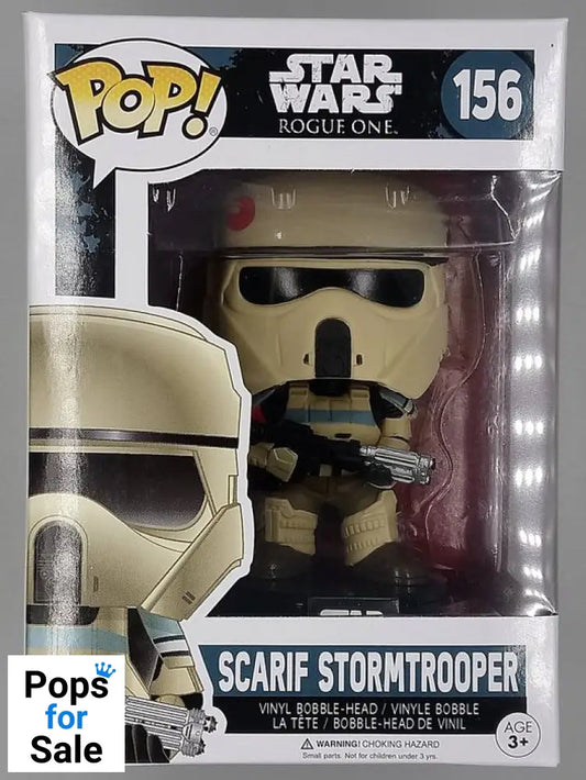 #156 Scarif Stormtrooper (Squad Leader) - Star Wars Funko POP - PopsforSale.co.uk