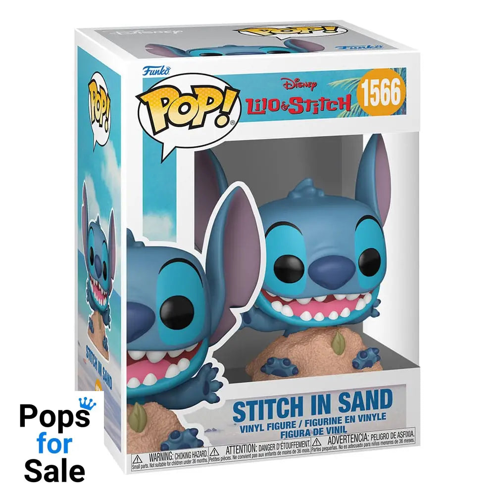 1566 Stitch in Sand - Disney Lilo & Stitch Funko POP PRESALE