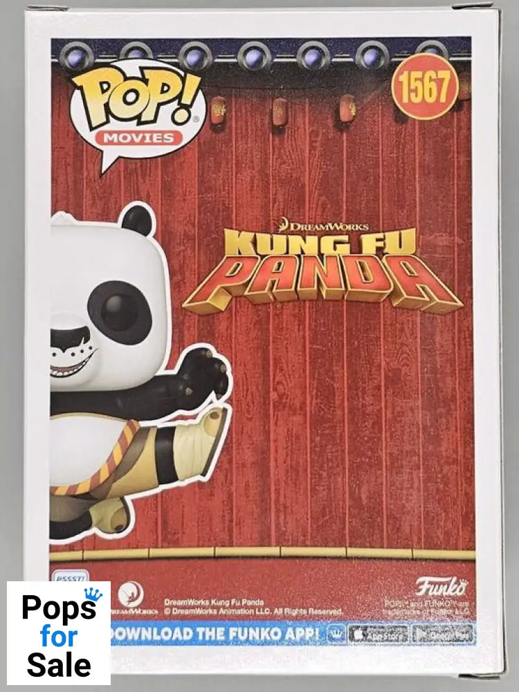 1567 Po - Kung Fu Panda Brand New Funko Pop