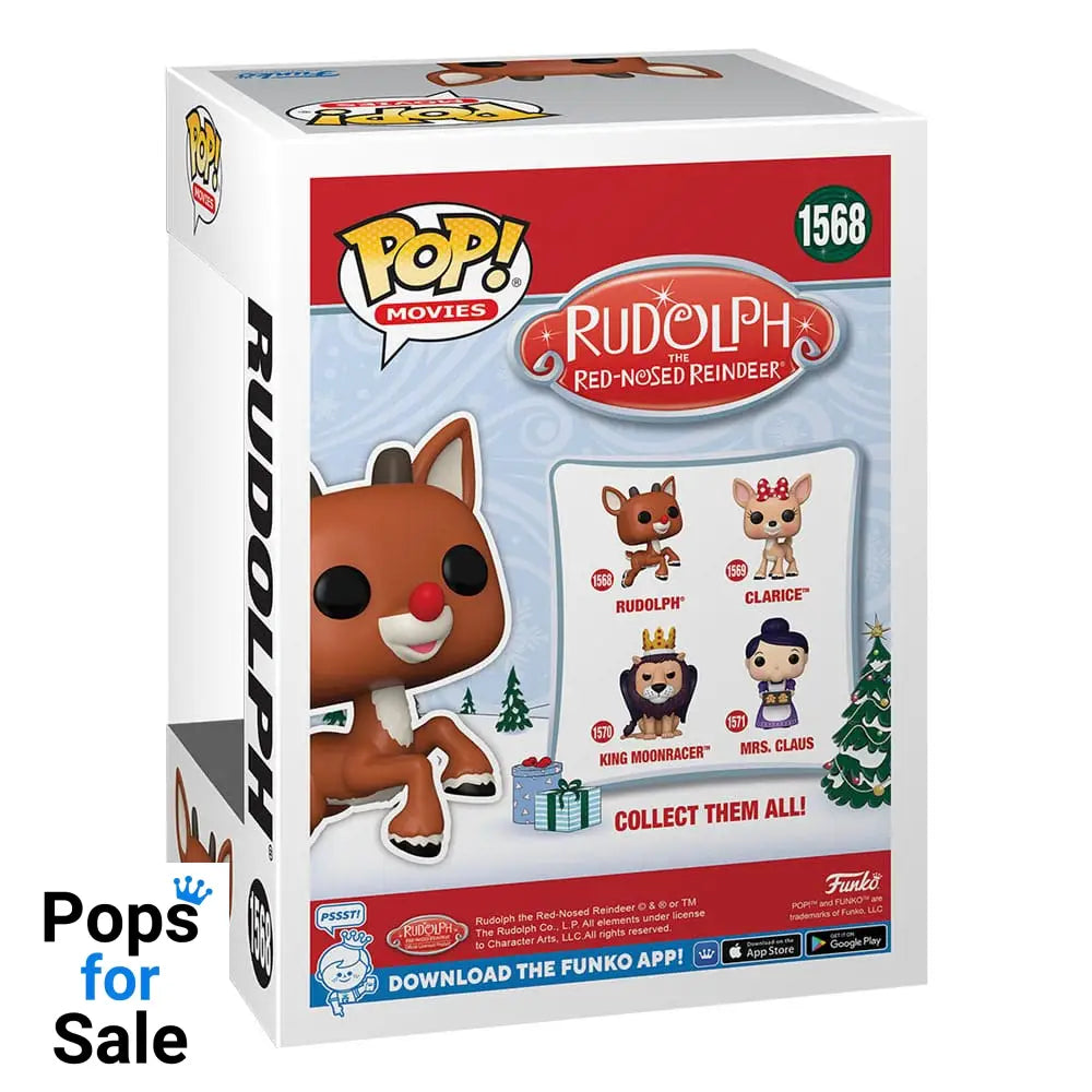 1568 Rudolph (Flying) - The Red-Nosed Reindeer Funko Pop Preorder