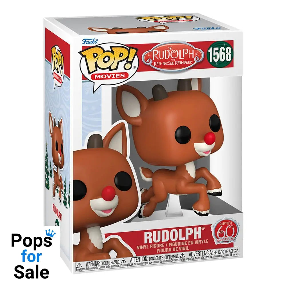 1568 Rudolph (Flying) - The Red-Nosed Reindeer Funko Pop Preorder