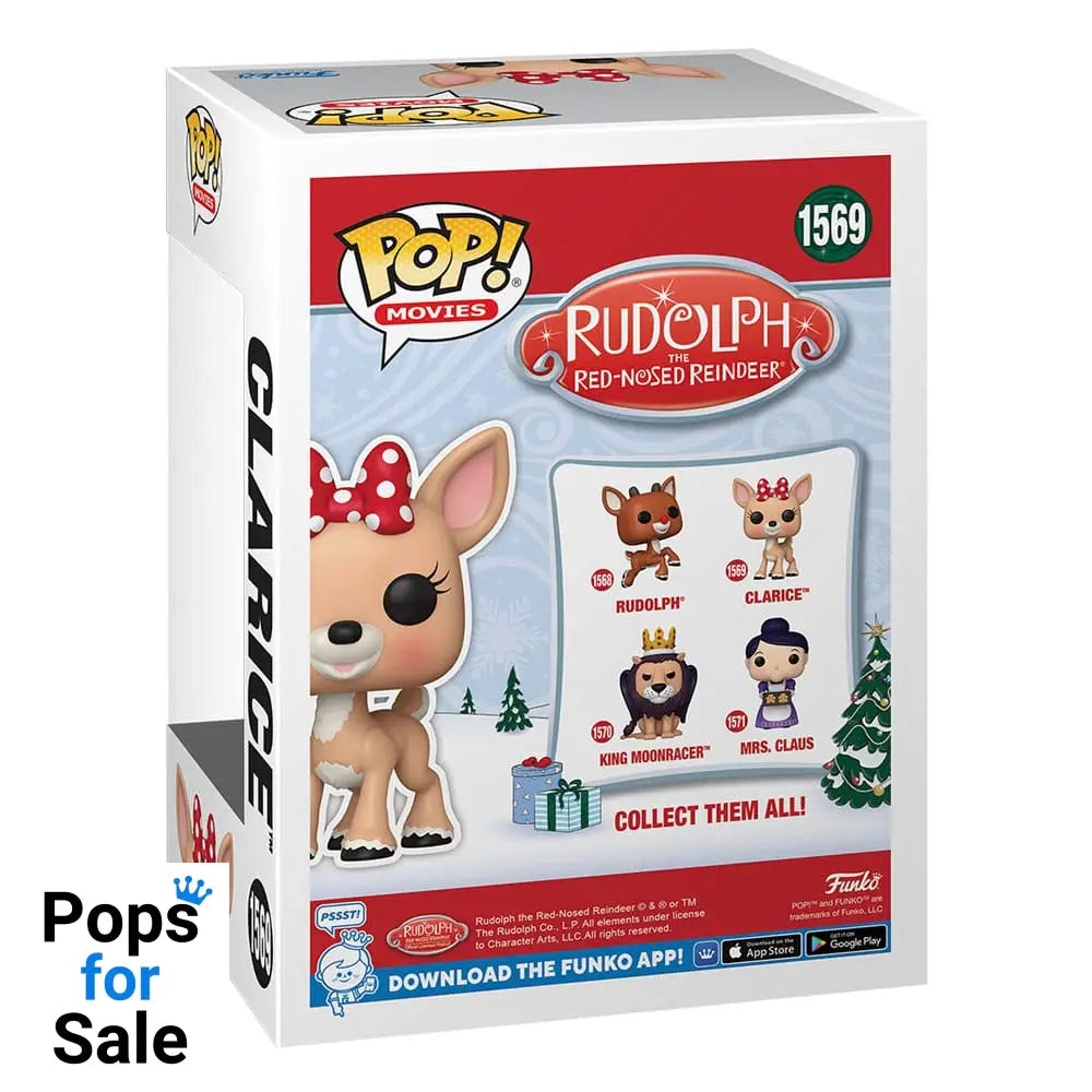 1569 Clarice - Rudolph The Red-Nosed Reindeer Funko Pop Preorder