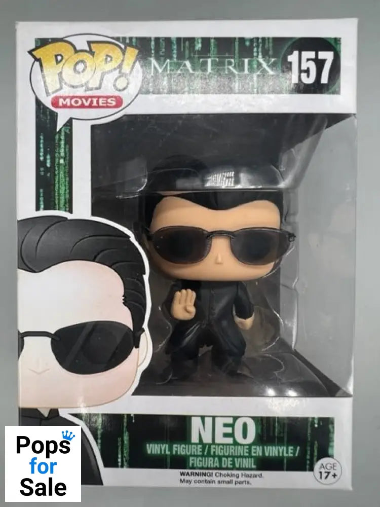 #157 Neo - The Matrix - Box Damaged Funko POP - PopsforSale.co.uk