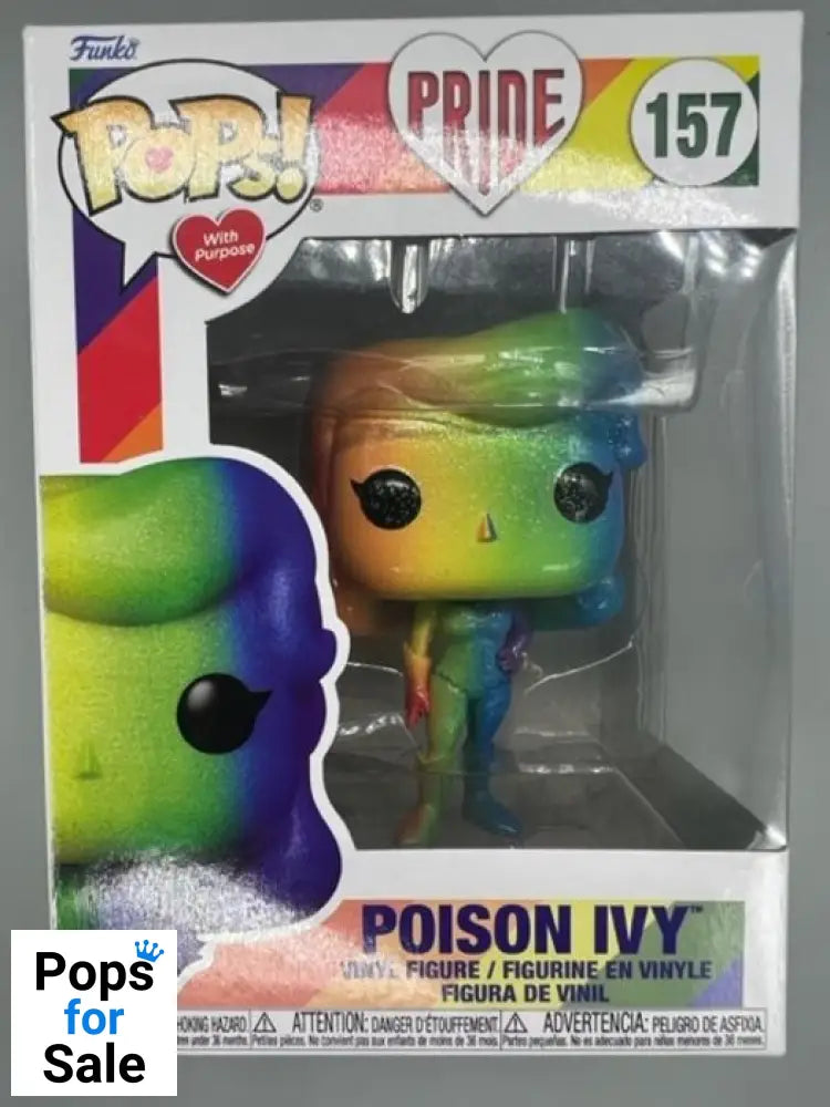 #157 Poison Ivy (Pride) - DC Funko POP - PopsforSale.co.uk