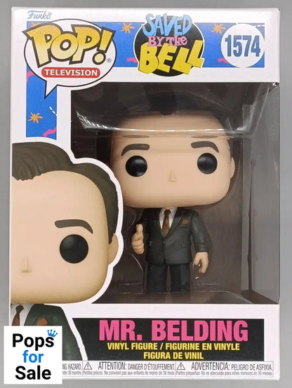 1574 Mr. Belding - Saved by the Bell Funko POP - Brand New