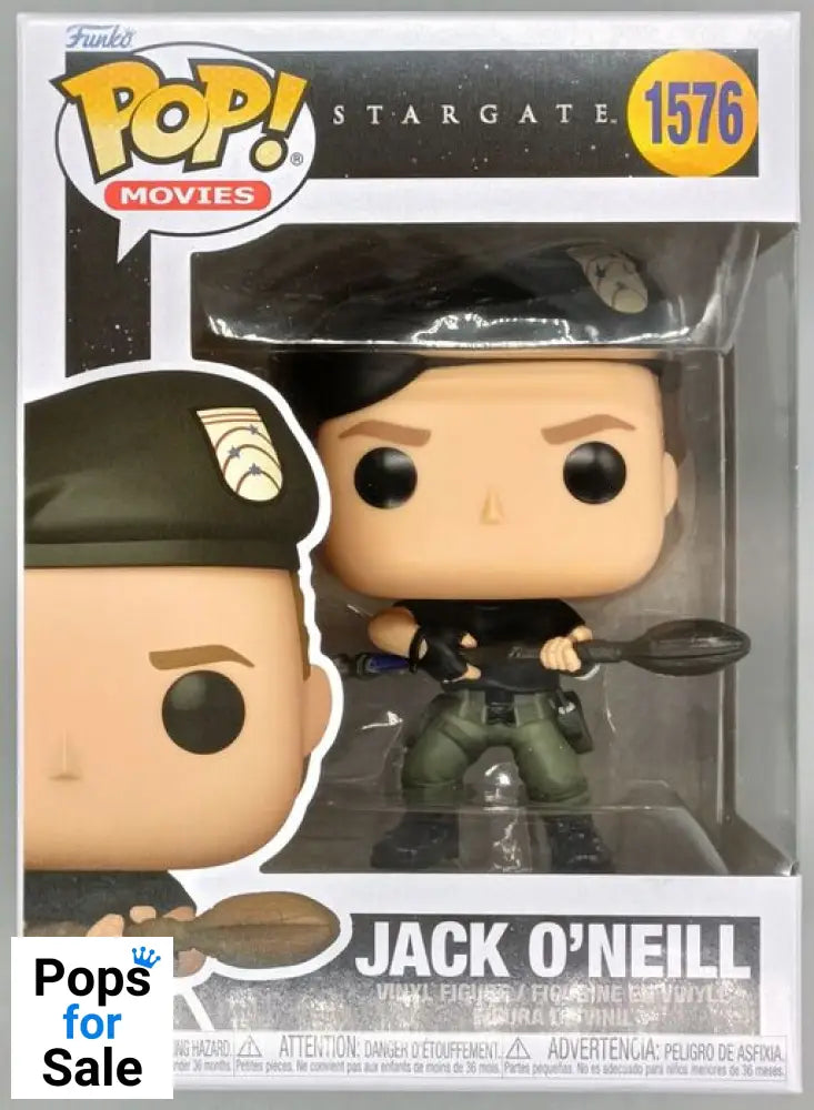 1576 Jack O’neil - Stargate Brand New Funko Pop