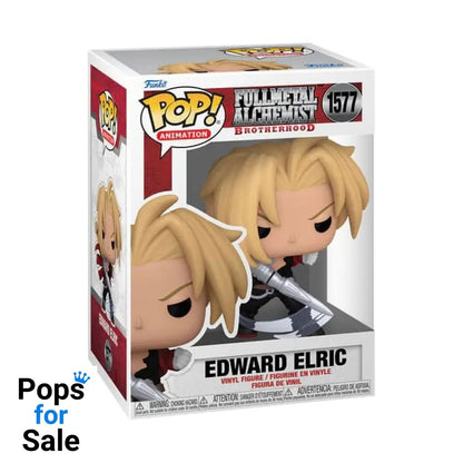 #1577 Edward Elric w/Blade - Fullmetal Alchemist Funko POP Preorder - PopsforSale.co.uk