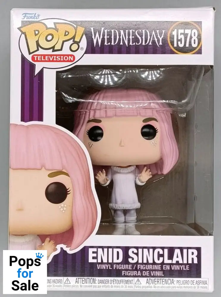 1578 Enid Sinclair - Wednesday - Box Damaged Funko POP with Protector