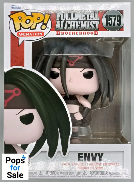 1578 Envy - Fullmetal Alchemist Funko POP New