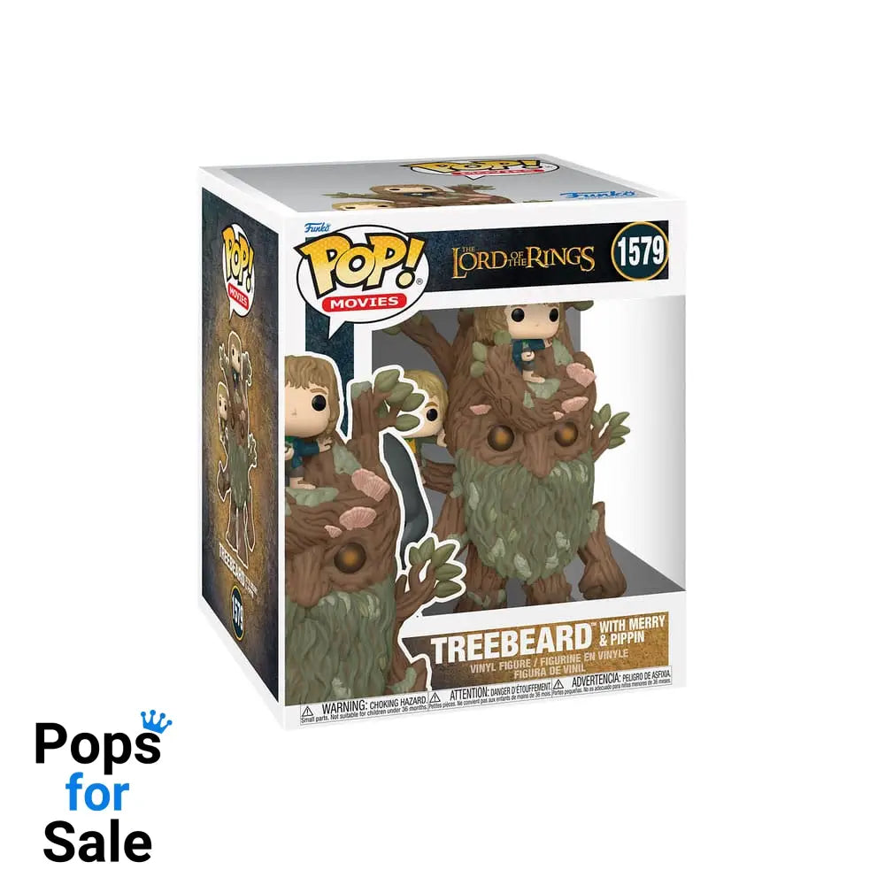 1579 Treebeard w/Mary & Pippin - 6 Inch - The Lord of the Rings Funko POP - Brand New