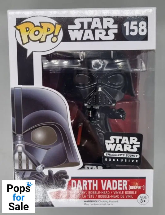 #158 Darth Vader (Bespin) Star Wars Smugglers Bounty Exc Funko POP