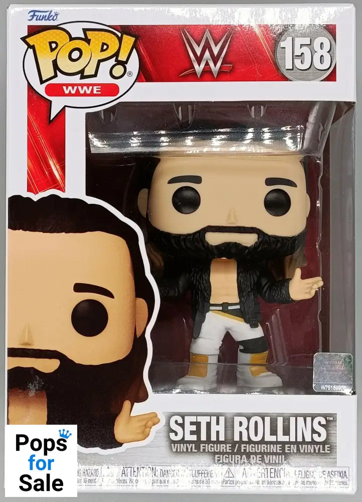 158 Seth Rollins w/Coat - WWE Funko POP New