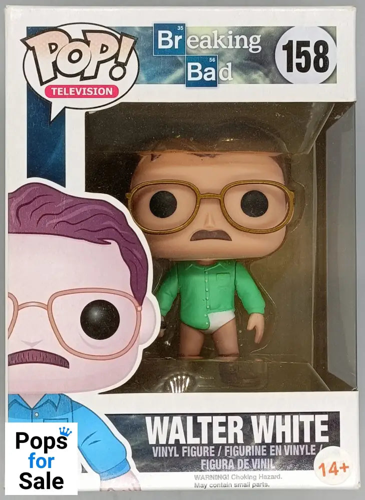 #158 Walter White - Breaking Bad - Box Damaged Funko POP