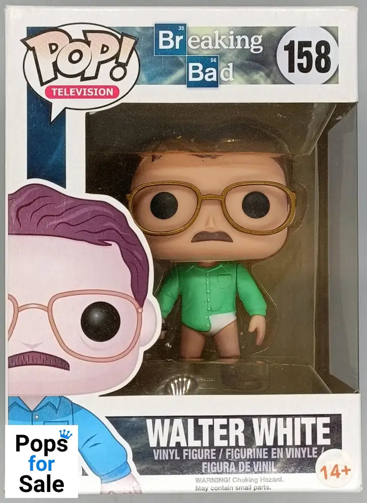 #158 Walter White - Breaking Bad - Box Damaged Funko POP - PopsforSale.co.uk