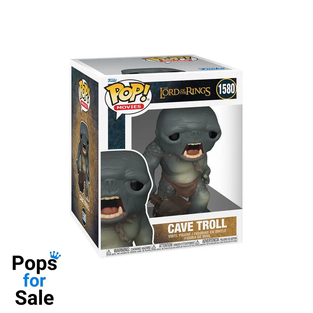 1580 Cave Troll - 6 Inch The Lord Of The Rings Funko Pop Preorder