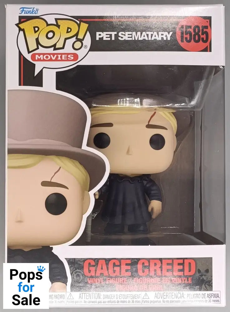 1585 Gage Creed - Pet Sematary - Horror Funko POP - Brand New