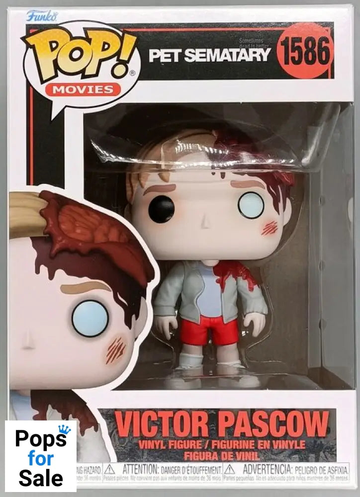 1586 Victor Pascow - Pet Sematary - Horror Funko POP - Brand New