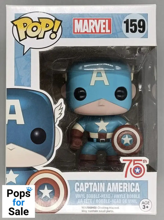 #159 Captain America (Sepia Tone) - Marvel Funko POP - PopsforSale.co.uk