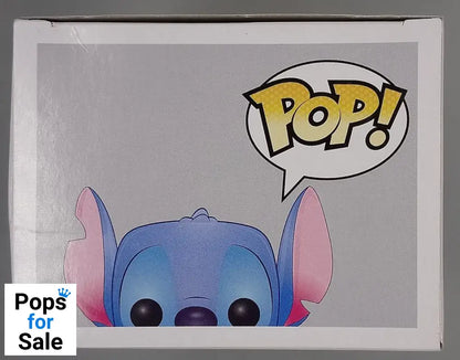 #159 Stitch (Seated) Flocked Disney Lilo & Stitch Box Damaged Funko POP - PopsforSale.co.uk