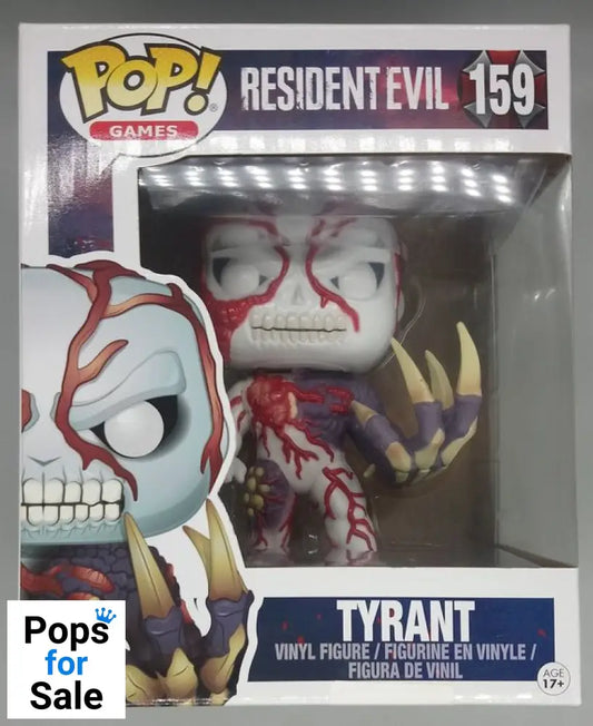 159 Tyrant - 6 Inch - Resident Evil - Box Damaged Funko POP