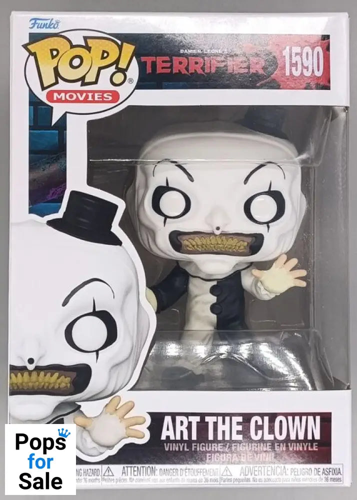 1590 Art the Clown - Terrifier - Horror Funko POP - Brand New