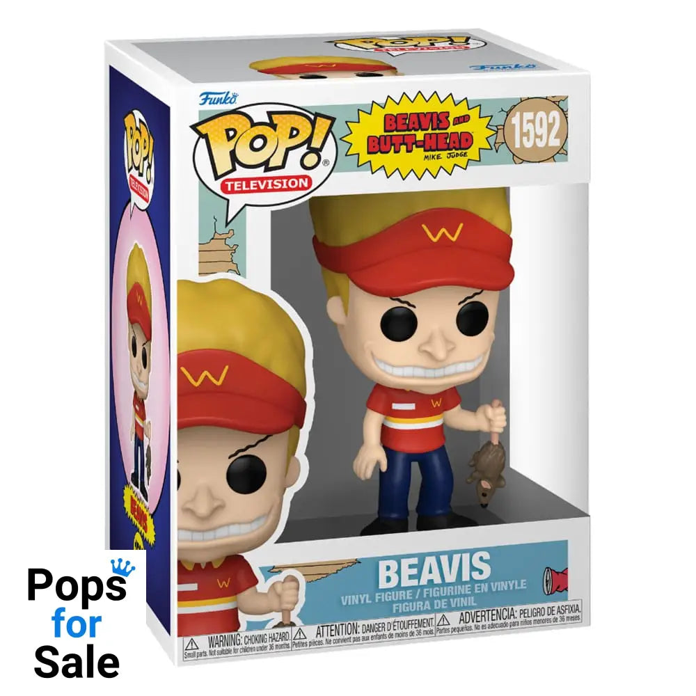 1591 Beavis - Beavis and Butthead Funko POP - Brand New