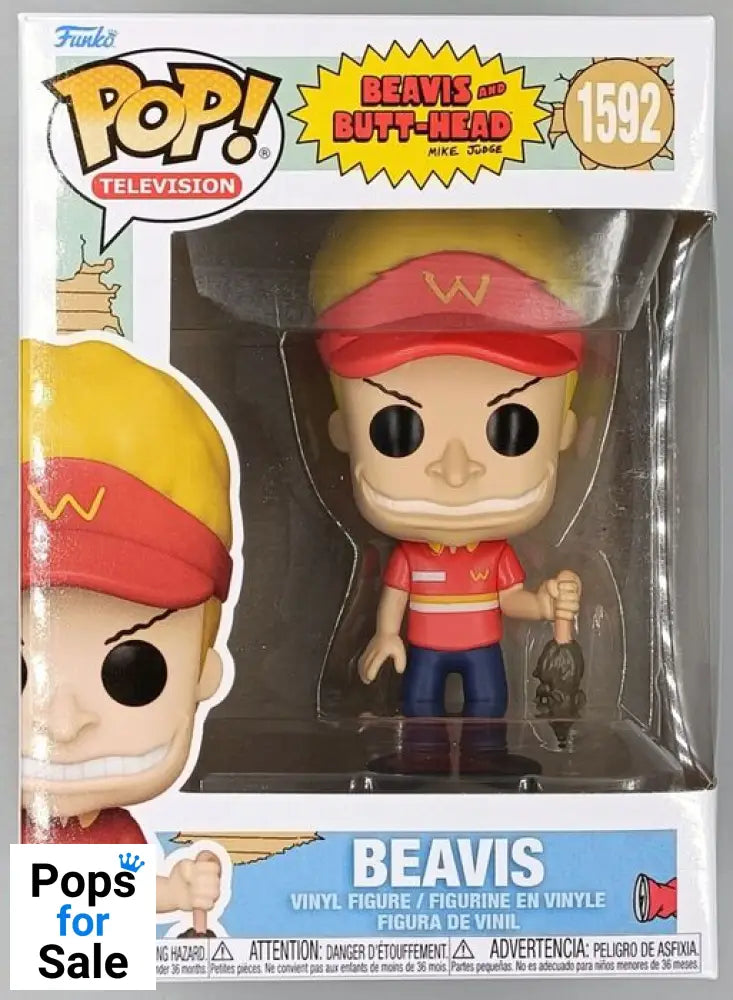 1591 Beavis - Beavis and Butthead Funko POP - Brand New