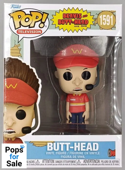 1591 Butt-Head - Beavis and Butthead Funko POP - Brand New