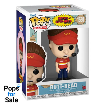 1591 Butt-Head - Beavis and Butthead Funko POP - Brand New