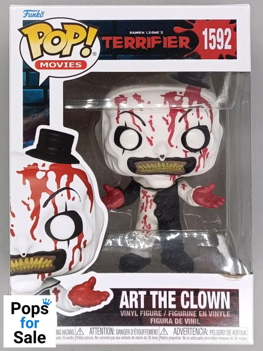 1592 Art the Clown (Bloody) - Terrifier - Horror - Funko POP - Box Damaged