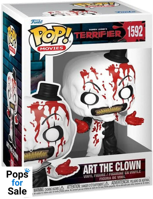 1592 Art the Clown (Bloody) - Terrifier - Horror Funko POP - Brand New