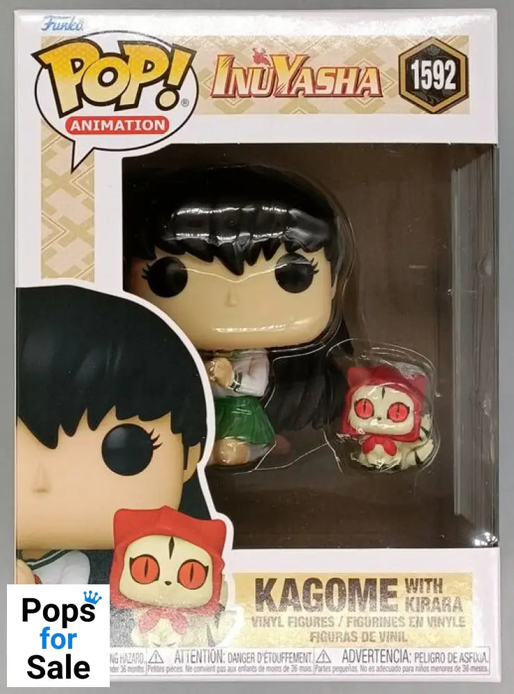 1592 Kagome w/Kirara - InuYasha - Brand New Funko POP