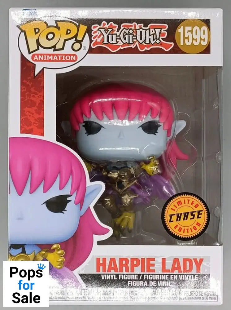 1599 Harpie Lady - Yu-Gi-Oh! Chase Edition - Brand New Funko POP