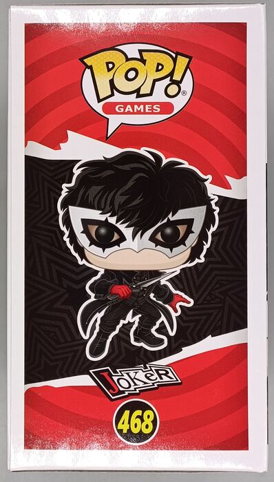 #468 Joker (Unmasked) - Chase - Persona 5 Funko POP