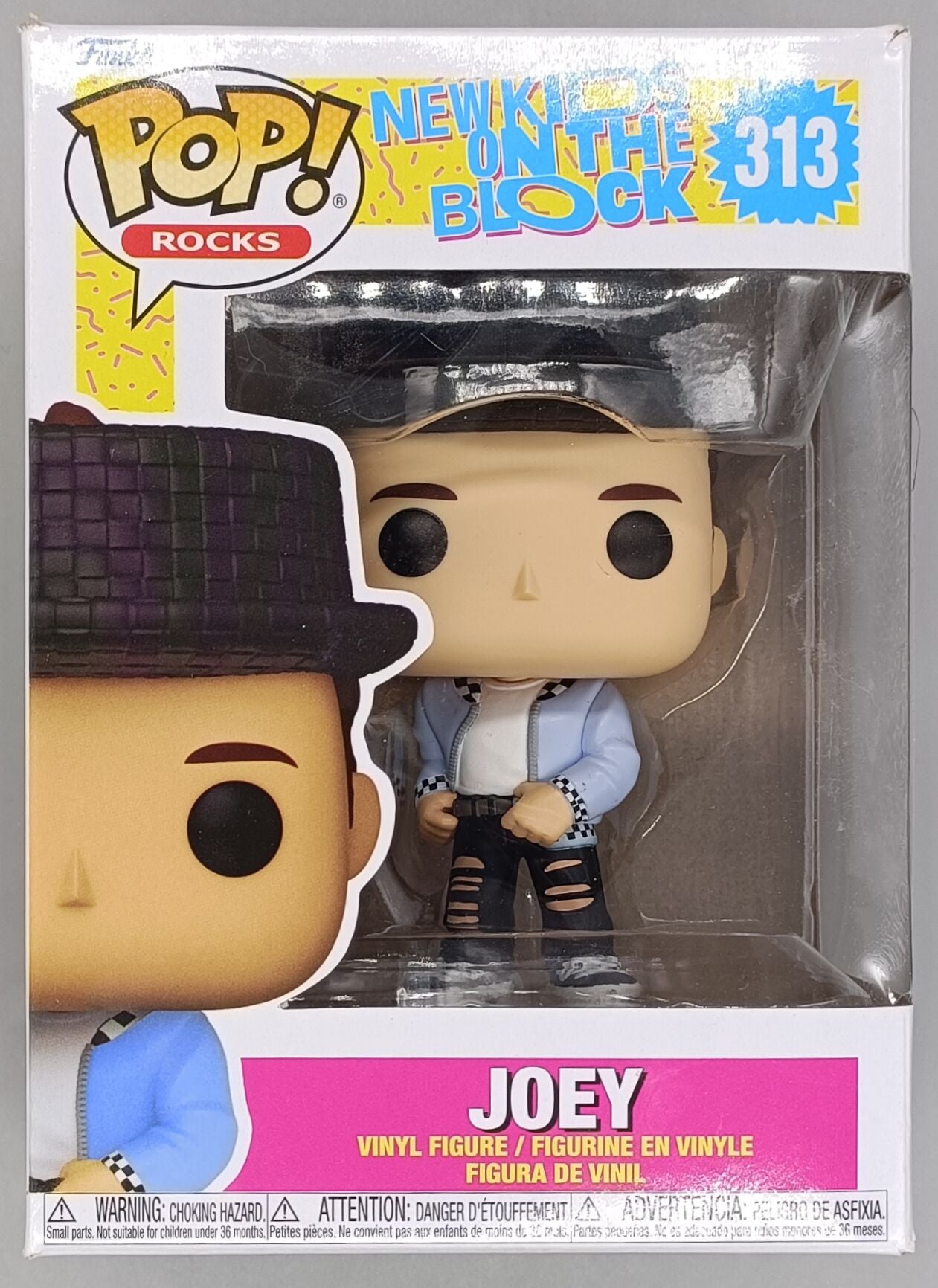 313 Joey - New Kids on the Block - Rocks - Funko POP - Box Damaged