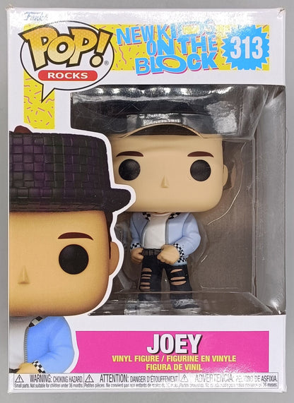 313 Joey - New Kids on the Block - Rocks - Funko POP - Box Damaged