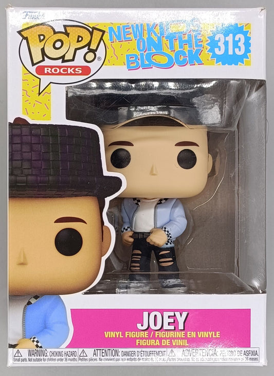 313 Joey - New Kids on the Block - Rocks - Funko POP - Box Damaged